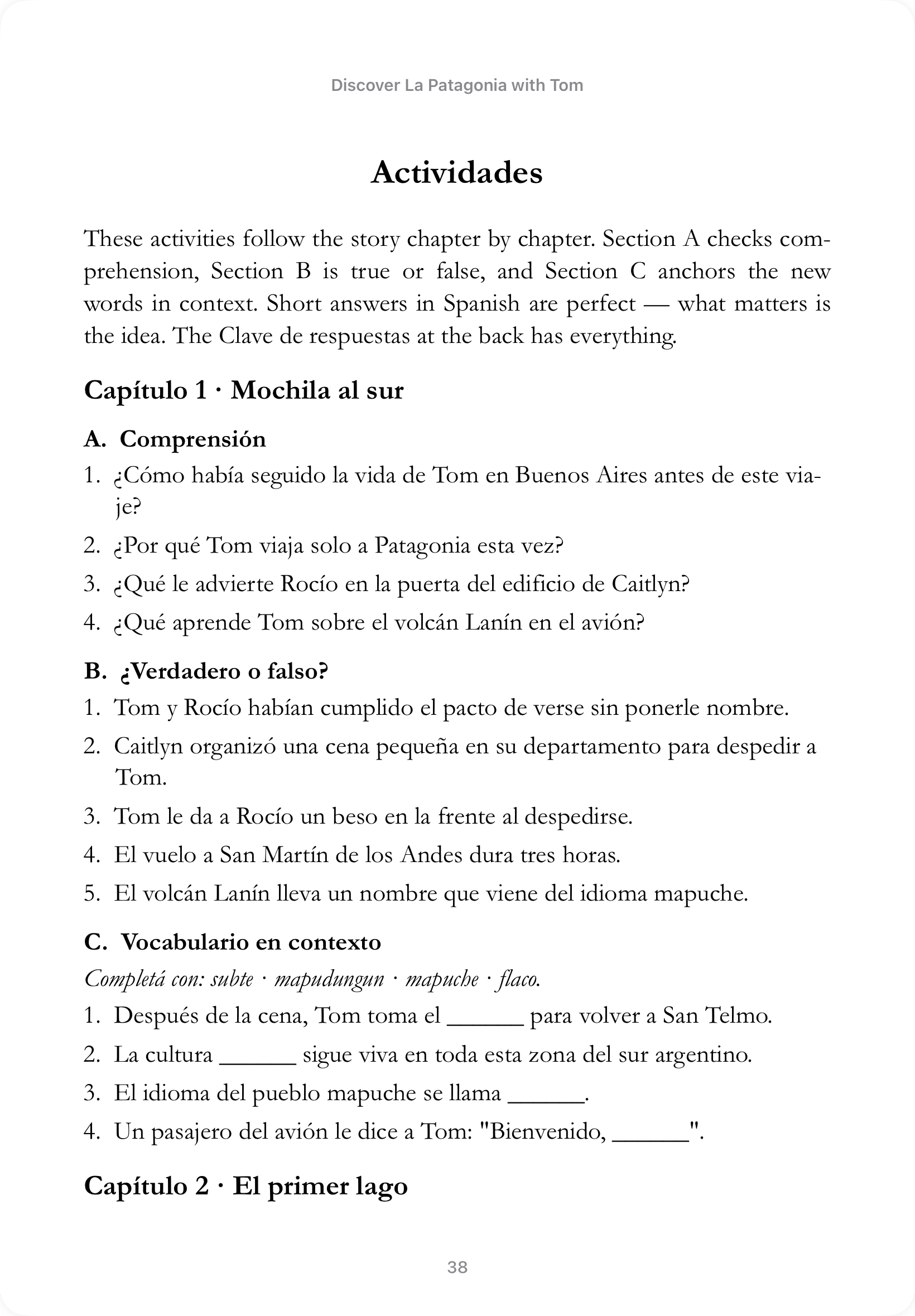 Actividades La patagonia with Tom