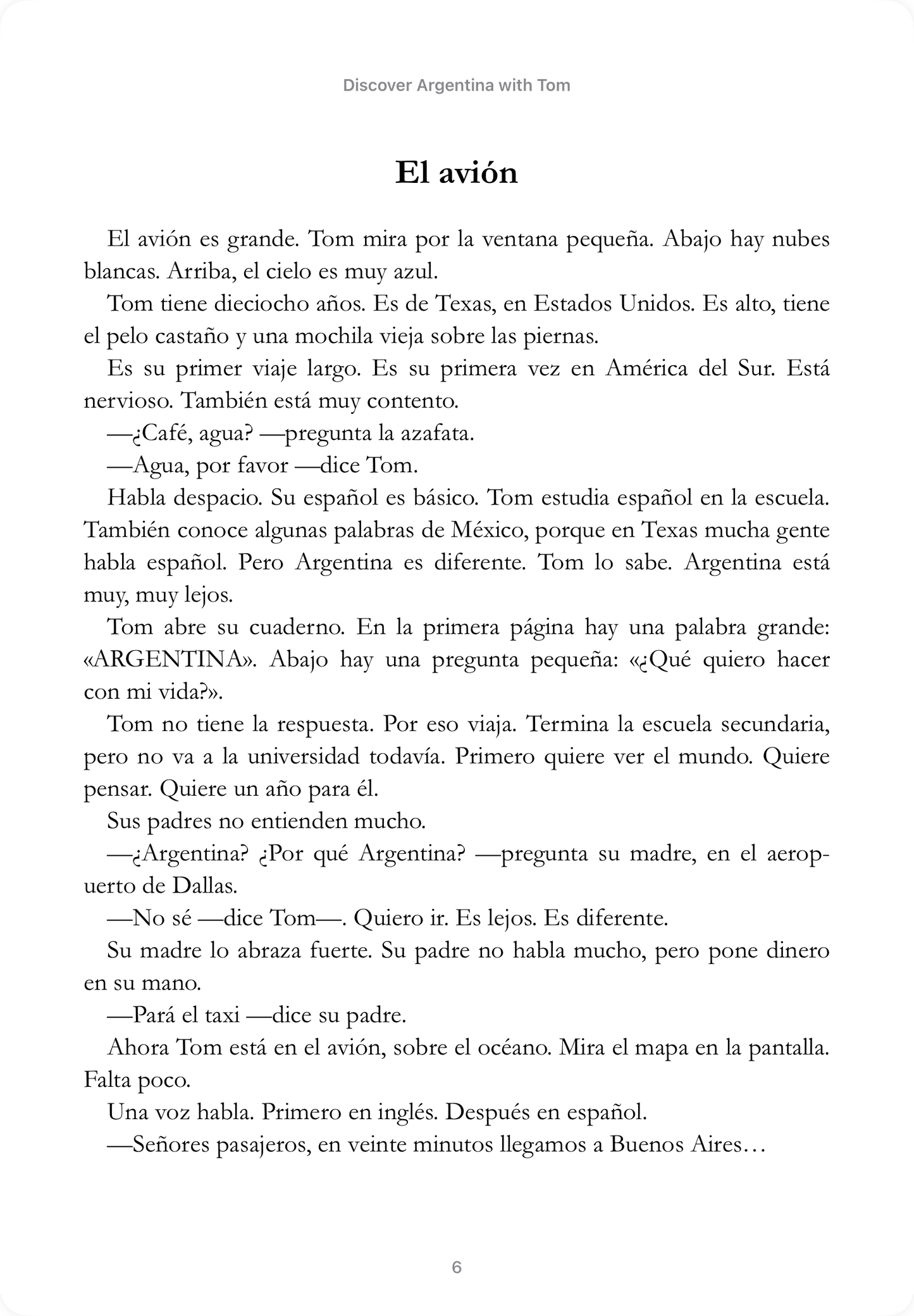 Primera Pagina Buenos Aires with Tom