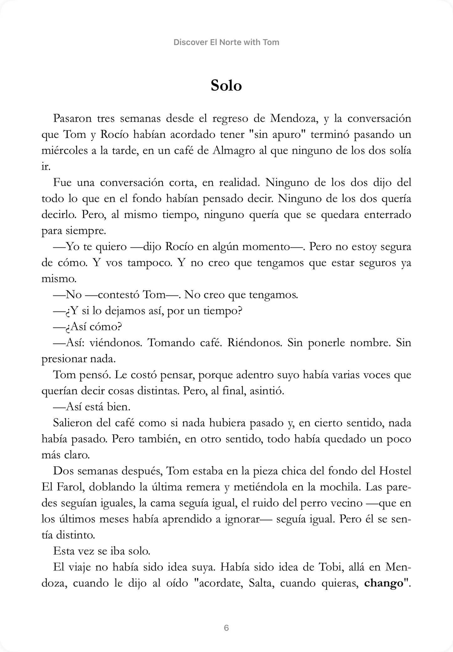 Primera pagina el norte with tom