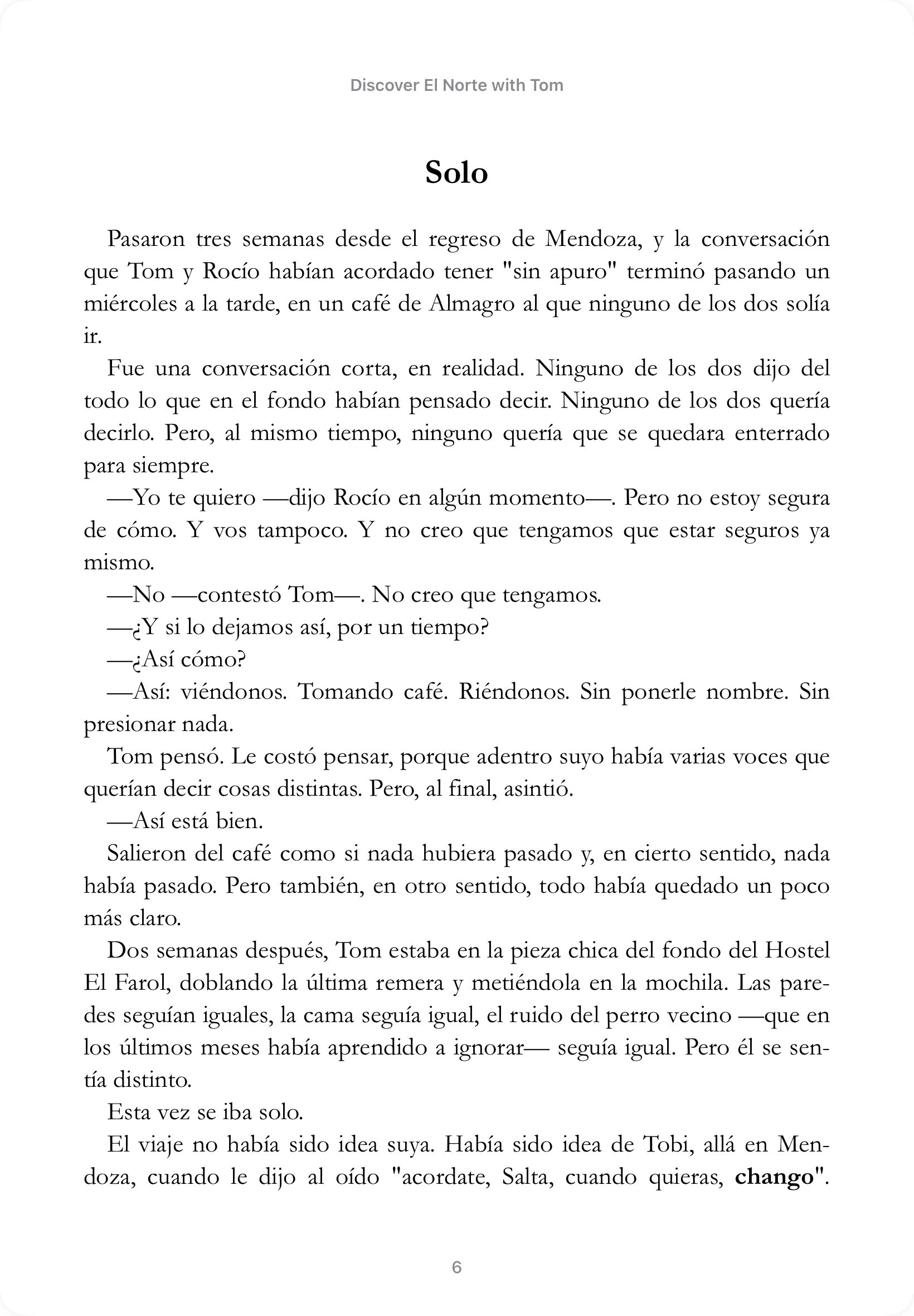 Primera pagina el norte with tom